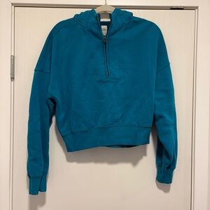 Abercrombie & Fitch Teal Zip-Up Jacket